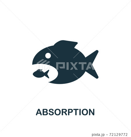 Absorption icon. Simple element from banking collection. Creative Absorption icon for web design, templates, infographics and more 72129772