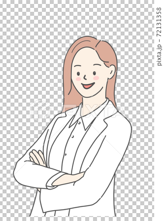 Female doctor female doctor doctor teacher upper body illustration occupation Female doctor female doctor doctor teacher upper body illustration occupation 72131358