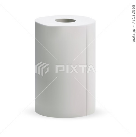 Mockup paper towel tissue roll absorbent isolated Mockup paper towel tissue roll absorbent isolated 72132968