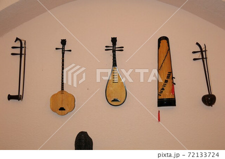 ベトナム、ホーチミン、民族楽器 72133724