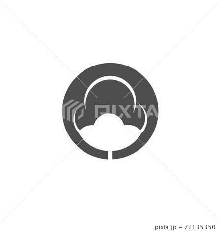 Cotton flower vector icon template 72135350