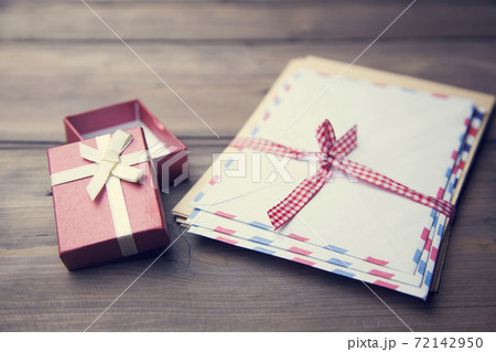 gift box and letter gift box and letter 72142950