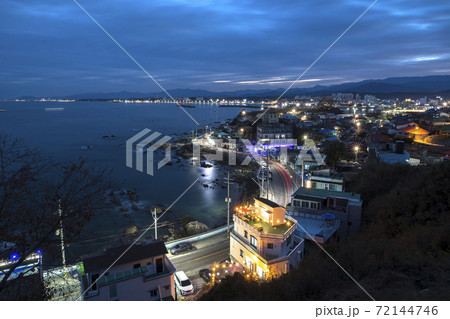 風景 注文津 海岸 72144746