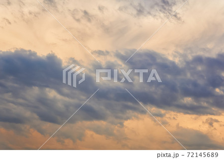 stormy evening sky natural background stormy evening sky natural background 72145689
