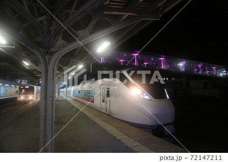 日立駅とイルミネーション 日立駅とイルミネーション 72147211