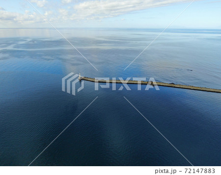 根室港の港湾空撮 72147883