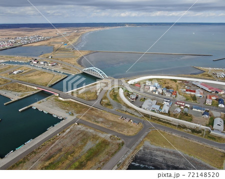 霧多布大橋付近の上空から 霧多布大橋付近の上空から 72148520