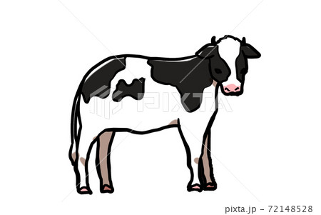 うしのイラストのイラスト素材 [72148528] - PIXTA
