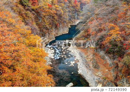 吾妻峡の秋 吾妻峡の秋 72149390