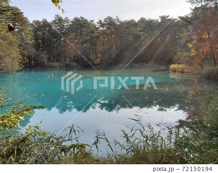 五色沼　青沼 72150194