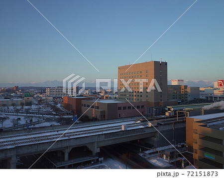 帯広駅前風景_北海道 帯広駅前風景_北海道 72151873