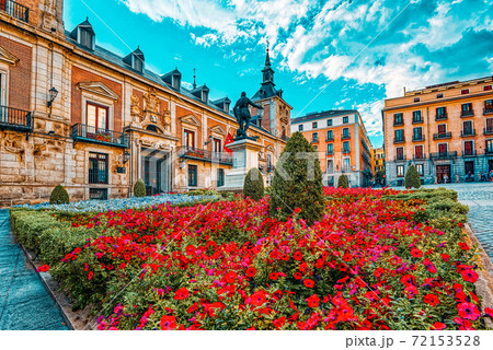 Square of Villa (Plaza de la Villa)- home to Casa de la Villa, t Square of Villa (Plaza de la Villa)- home to Casa de la Villa, t 72153528