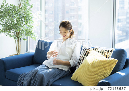 妊婦 臨月 マタニティ 妊婦 臨月 マタニティ 72153687