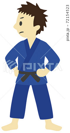 柔道のイラスト素材