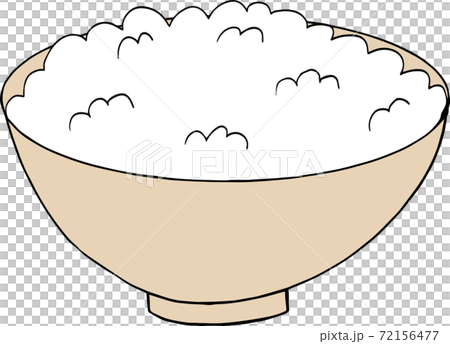 簡單的手繪小份飯圖 72156477