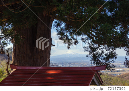 杉巨木と鳥海山 秋田県 杉巨木と鳥海山 秋田県 72157392