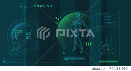 Design of the virtual interface of the data protection program. Design of the virtual interface of the data protection program. 72158446