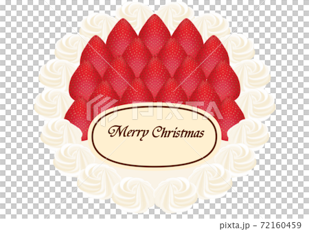 草莓整個蛋糕與巧克力聖誕節消息 72160459