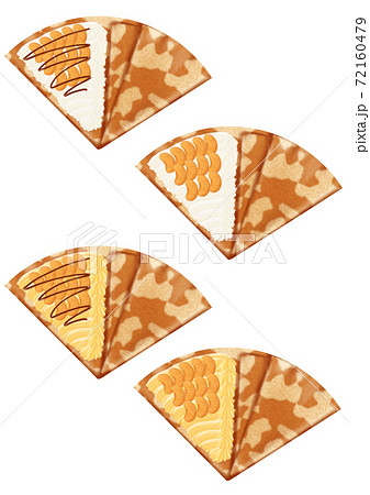 みかんとチョコとクレープセット みかんとチョコとクレープセット 72160479