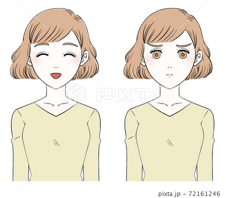 美容と女性 笑みと不満2枚セット② 美容と女性 笑みと不満2枚セット② 72161246