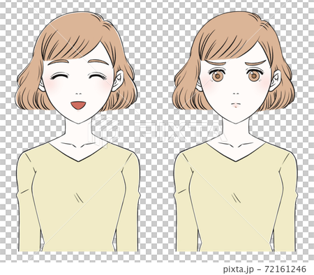 美容と女性 笑みと不満2枚セット② 美容と女性 笑みと不満2枚セット② 72161246