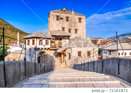 Mostar, Stari Most bridge in Bosnia and Herzegovina Mostar, Stari Most bridge in Bosnia and Herzegovina 72161873