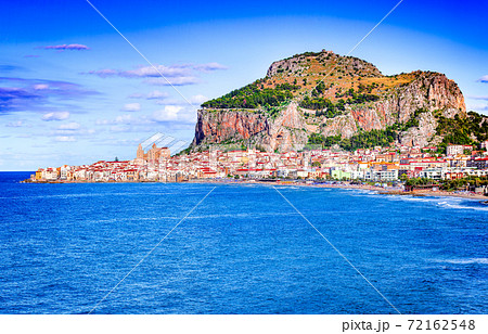 Cefalu, Ligurian Sea, Italy, Sicily 72162548