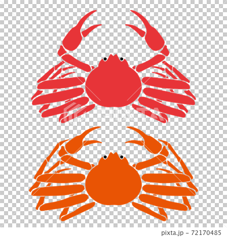 Crab club simple silhouette illustration set Crab club simple silhouette illustration set 72170485