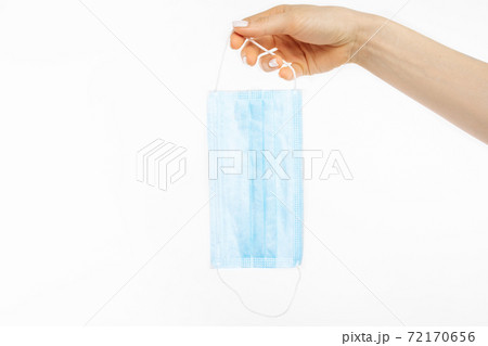 mask and corona virus protection isolated on white mask and corona virus protection isolated on white 72170656
