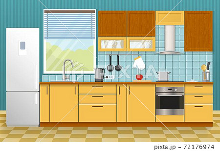 Kitchen Interior Concept Kitchen Interior Concept 72176974