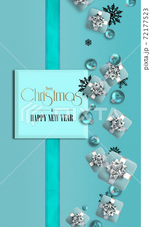 Holiday New Year Christmas design 72177523