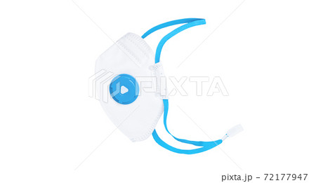 Medical disposable mask for protection. Surgical mask. 72177947