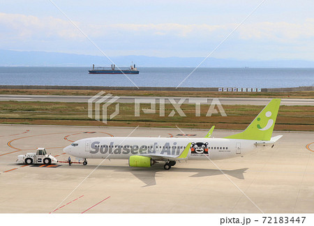 神戸空港のソラシドエアB737 72183447