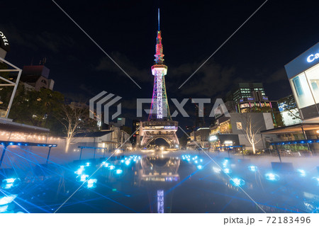 名古屋市中区　栄　久屋大通公園　名古屋テレビ塔　レイヤードヒサヤオオドオリパーク　　アカリバ久屋 72183496