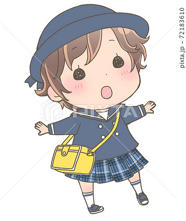 制服を着た女の子 72183610
