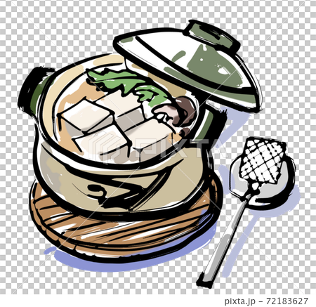 湯豆腐-和風の鍋料理 湯豆腐-和風の鍋料理 72183627