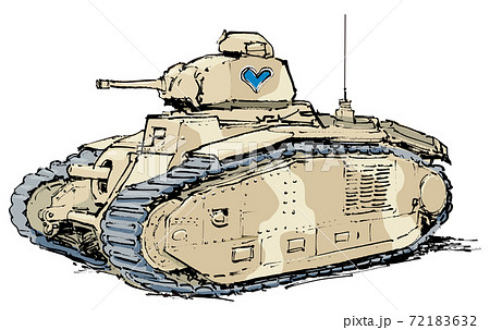 ルノーB1戦車 72183632