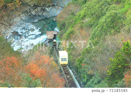 秘湯 祖谷温泉の露天風呂と風景 徳島県 秘湯 祖谷温泉の露天風呂と風景 徳島県 72185585