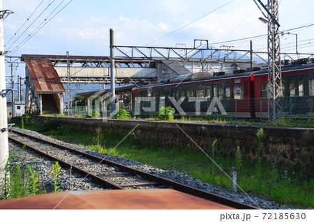 廃線　長野電鉄河東線　屋代駅跡地 72185630