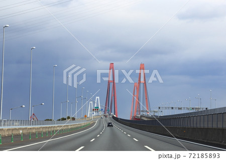 名港トリトンブリッジ・名港西~中央大橋【愛知県名古屋市】 名港トリトンブリッジ・名港西~中央大橋【愛知県名古屋市】 72185893