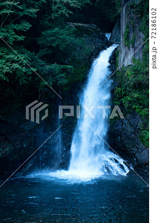 河津七滝 大滝｜伊豆最大の滝「大滝（おおだる）」の水量と滝壺の水飛沫は圧巻です 72186102