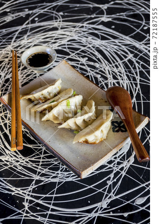 Japanese gyoza or dumplings snack Japanese gyoza or dumplings snack 72187555