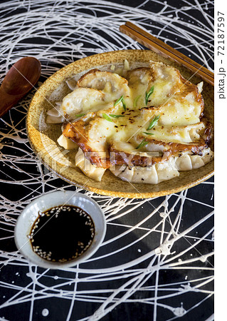 Japanese gyoza or dumplings snack 72187597