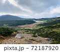 登山中に撮影した道中の道 72187920