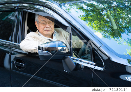 シニアドライバー　サイドミラー 72189114