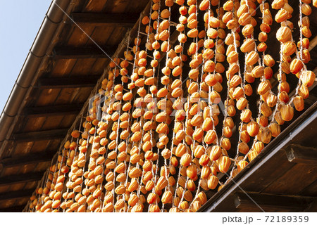 山梨の美味しい枯露柿 72189359