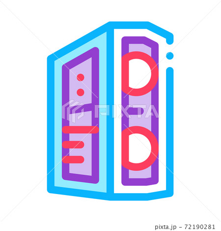 system unit computer color icon vector illustration system unit computer color icon vector illustration 72190281