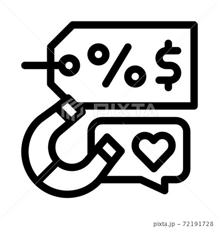 product price discount black icon vector illustration product price discount black icon vector illustration 72191728