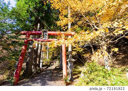 【山梨県】　石割神社　 72191922