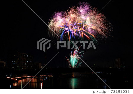 狩野川花火大会の花火 72195052